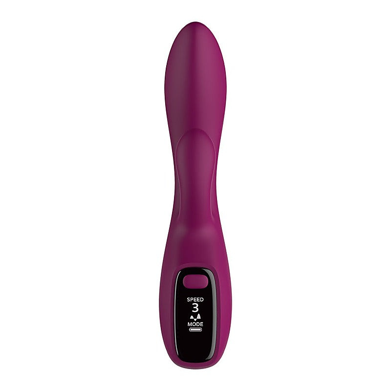 Rechargeable Rabbit Vibrator with LED Screen by Passion Play - Rabbit Vibrators