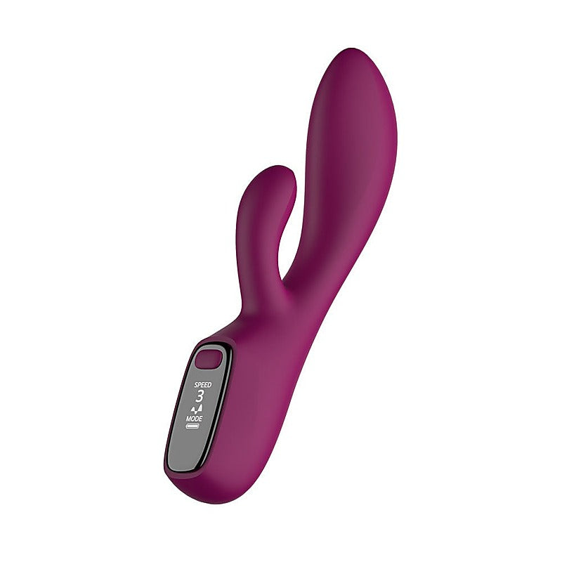 Rechargeable Rabbit Vibrator with LED Screen by Passion Play - Rabbit Vibrators