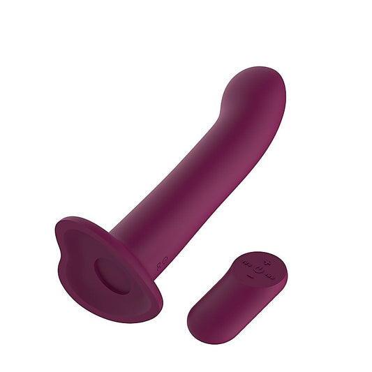 Vibrating Dildo with Wireless Remote by Passion Play - Vibrating Dildos
