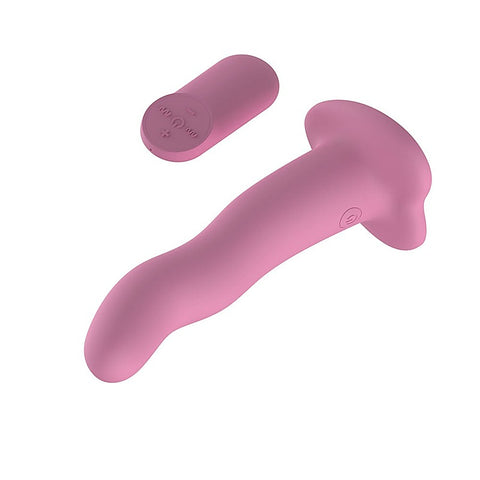 USB Rechargeable Remote Control Vibrating Dildo - Vibrating Dildos