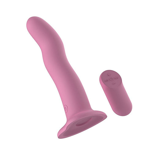 USB Rechargeable Remote Control Vibrating Dildo - Vibrating Dildos