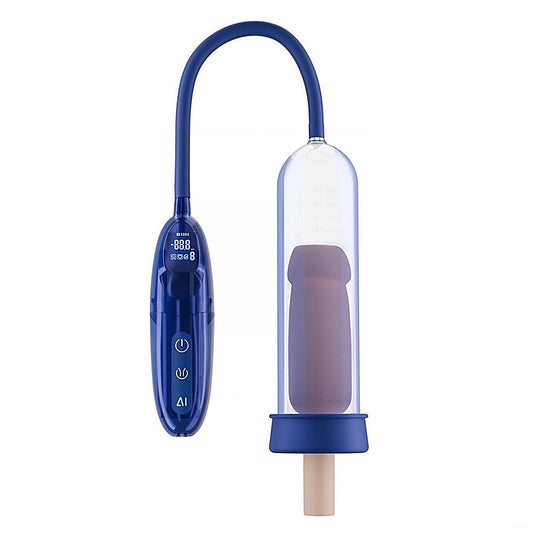 LuvPump Bathfun Pro Smart Aqua by Shots Toys - Penis Pumps And Stretchers