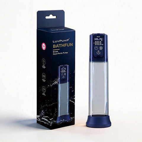 LuvPump Bathfun Smart Aqua by Shots Toys - Penis Pumps And Stretchers