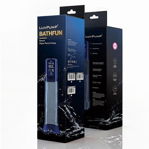 LuvPump Bathfun Smart Aqua by Shots Toys - Penis Pumps And Stretchers