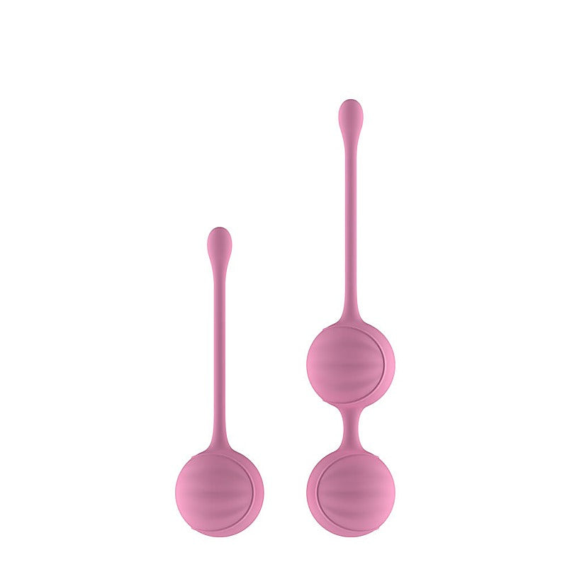 2 Piece Silicone Kegel Ball Set by Passion Play - Love Eggs and Kegel Exercisers