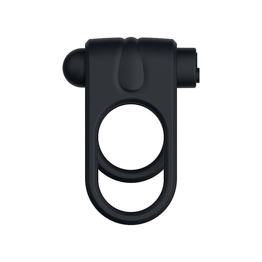 Silicone USB Rechargeable Cock & Balls Ring by Passion Play - Vibrating Cock Rings