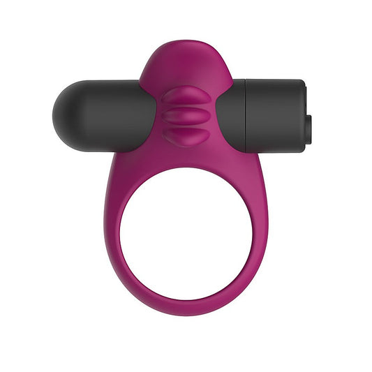USB Rechargeable Vibrating Penis Ring by Passion Play - Vibrating Cock Rings