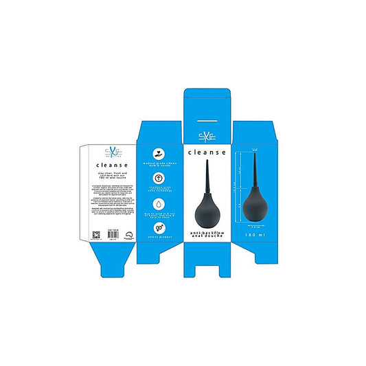 Silicone Anti Backflow Anal Cleansing Douche - Enemas and Douches
