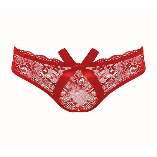 Sexy Womens Full Lace Crotchless Panties - G-Strings, Panties and Shorts