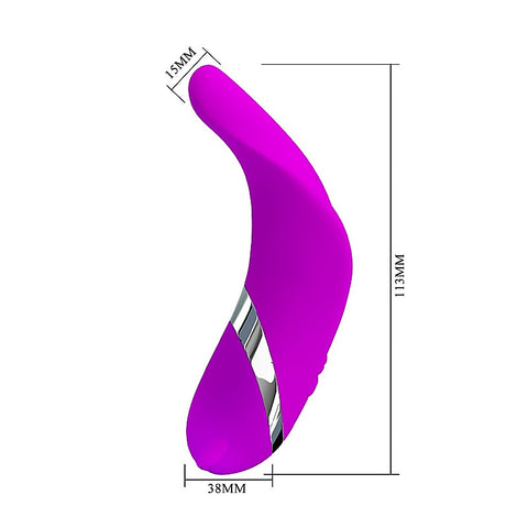 Cute Rechargeable Lay-on G Spot Vibrator by Baile - G-Spot Vibrators