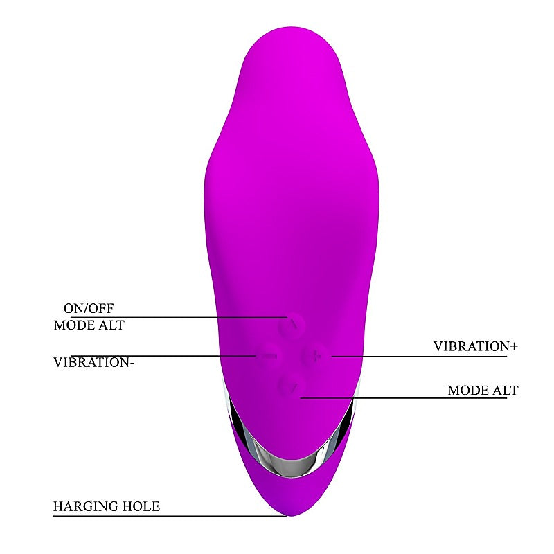 Cute Rechargeable Lay-on G Spot Vibrator by Baile - G-Spot Vibrators