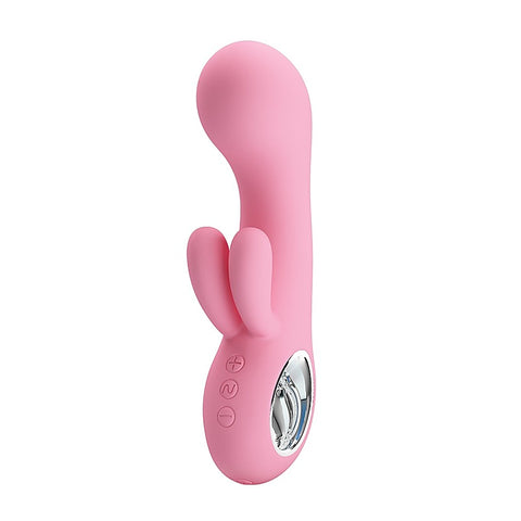 Chris 7 Functions Silicone Rabbit Vibrator by Baile - Rabbit Vibrators
