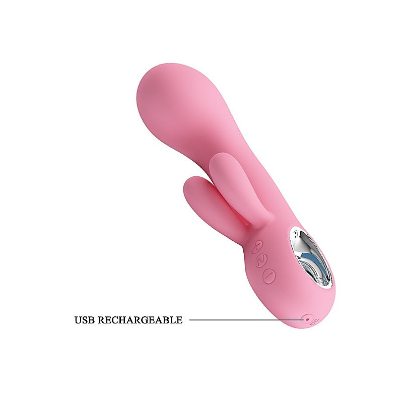 Chris 7 Functions Silicone Rabbit Vibrator by Baile - Rabbit Vibrators