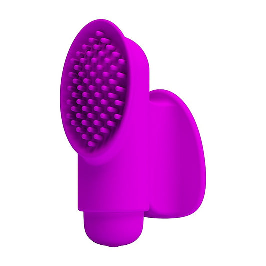 Freda 12 Functions Rechargeable Finger Sleeve Vibrator - Finger and Tongue Vibrators