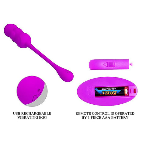 Leshy Remote Control Multi Functions Egg Massager by Baile - Love Eggs and Kegel Exercisers
