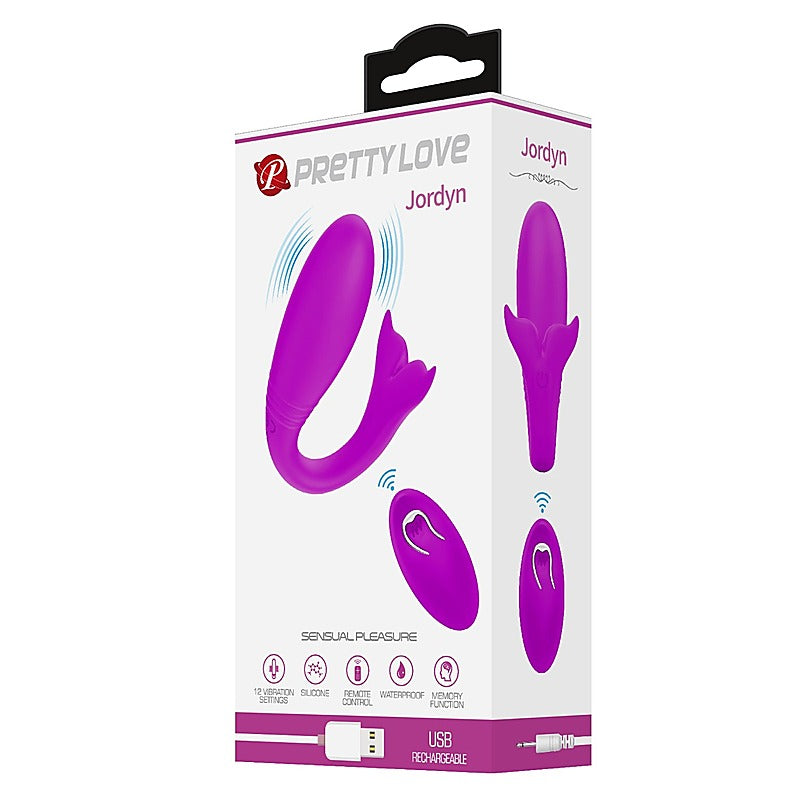 Jordyn Whale Remote Control Couples Vibrator by Baile - Sex Toys For Couples