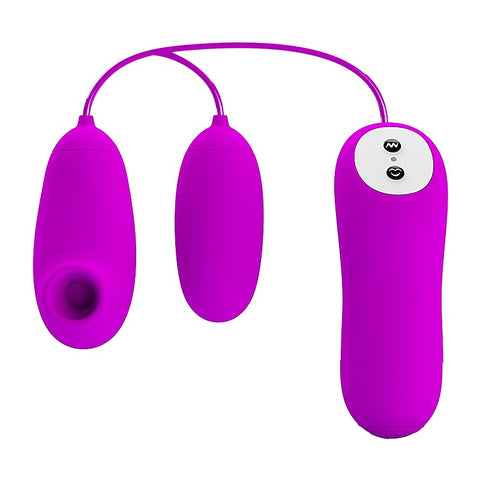 Clitoral Suction and Vibro Bullet Massager by Baile - Bullet Vibrators