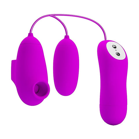 Clitoral Suction and Vibro Bullet Massager by Baile - Bullet Vibrators