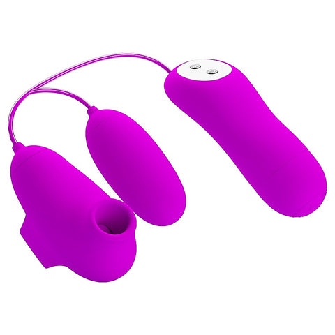 Clitoral Suction and Vibro Bullet Massager by Baile - Bullet Vibrators