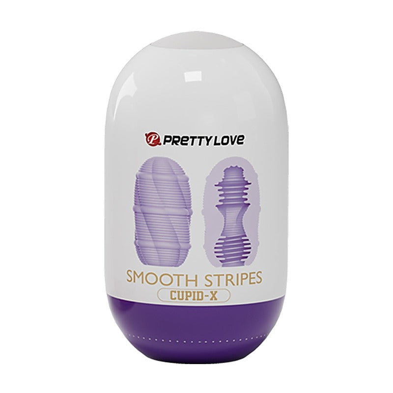Smooth Stripes Cupid X Male Masturbator Sleeve by Baile - Masturbators and Strokers