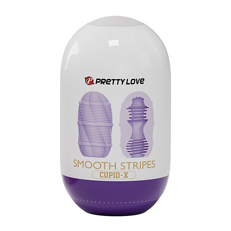 Smooth Stripes Cupid X Male Masturbator Sleeve by Baile - Masturbators and Strokers
