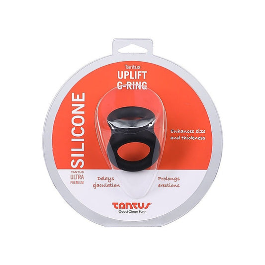 Uplift Silicone Cock Ring Onyx by Tantus - Cock Rings
