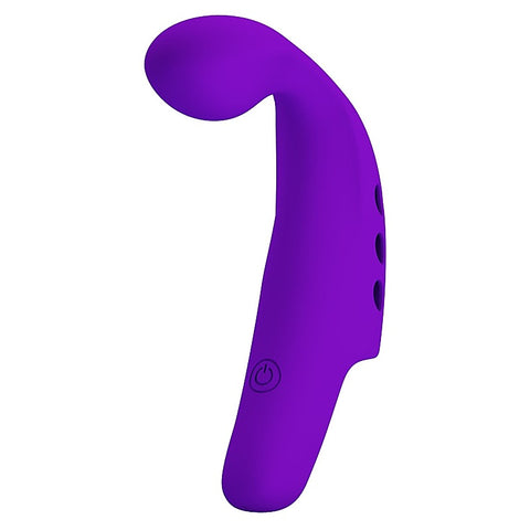 Gorgon 10 Functions Silicone Finger Vibrator by Baile - Finger and Tongue Vibrators