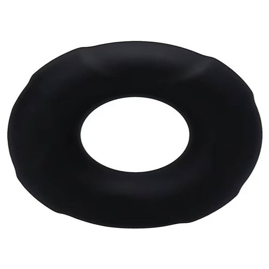 Buoy Stretchy Silicone Cock Ring Onyx by Tantus - Stretchy Cock Rings