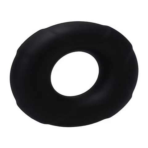 Tantus Buoy Stretchy Silicone Cock Ring Onyx Enhanced Performance - Stretchy Cock Rings