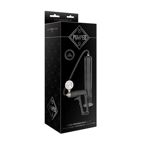 Pumped Ultra- 12 Inch Wide Penis Pump by Shots Toys - Penis Pumps And Stretchers