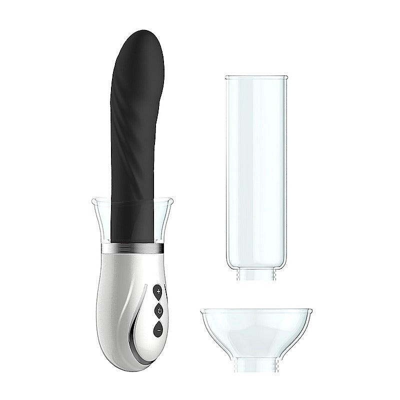 Shots Pumped Twister 4 in 1 Rechargeable Couples Pump Kit - Sex Toys For Couples