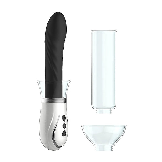 Pumped Twister 4 in 1 Rechargeable Couples Pump Kit - Sex Toys For Couples