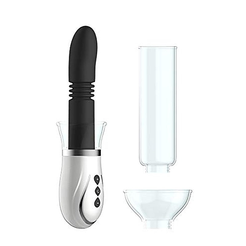 Pumped Thruster 4 in 1 Rechargeable Couples Pump Kit - Sex Toys For Couples