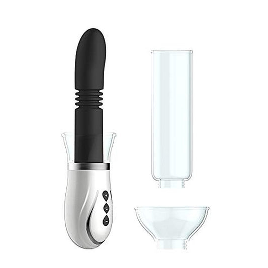 Pumped Thruster 4 in 1 Rechargeable Couples Pump Kit - Sex Toys For Couples
