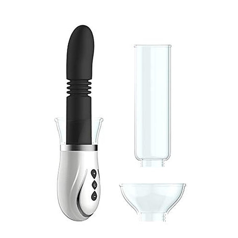 Pumped Thruster 4 in 1 Rechargeable Couples Pump Kit - Sex Toys For Couples