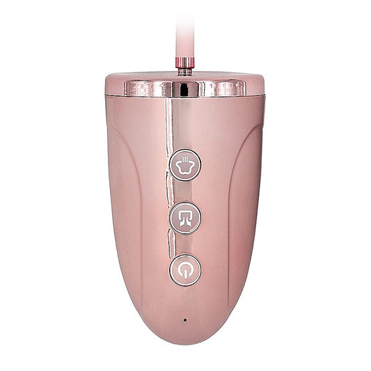 Pumped Universal Rechargeable Penis Pump Head by Shots Toys - Penis Pumps And Stretchers