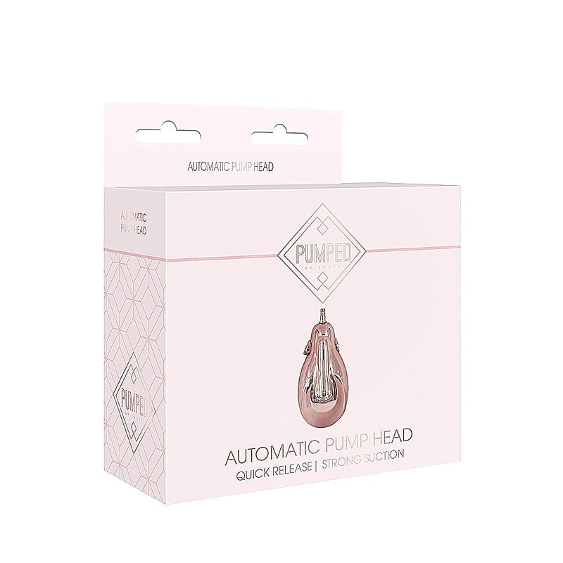 Pumped Automatic Penis Pump Head by Shots Toys - Penis Pumps And Stretchers