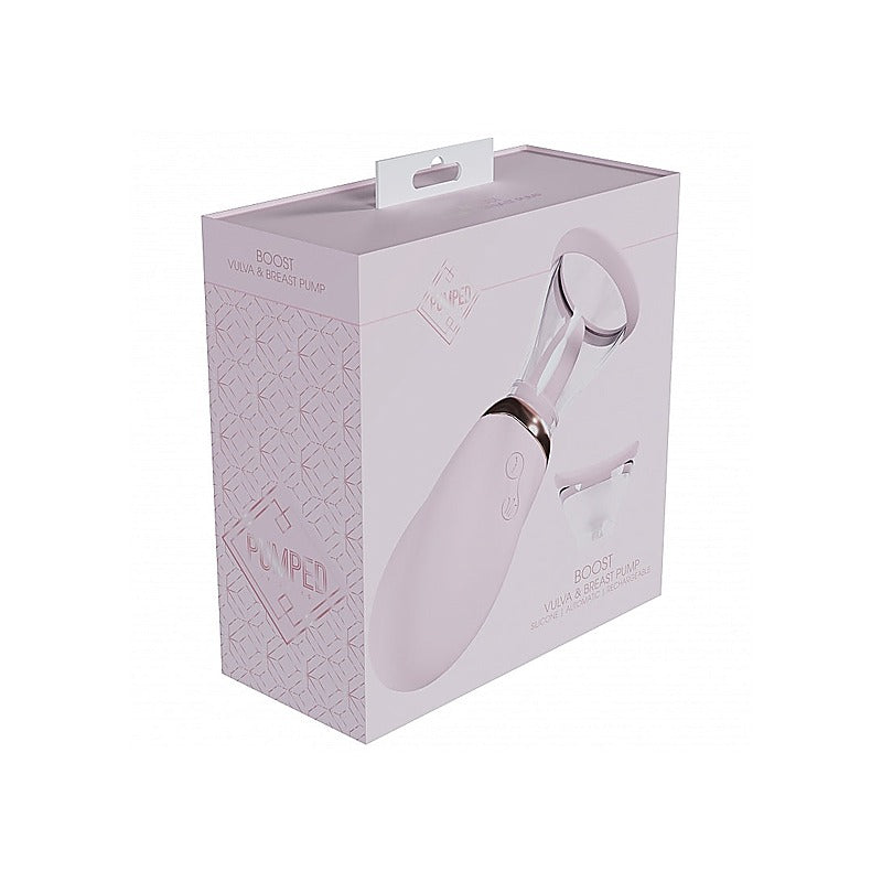 Pumped Boost Automatic Silicone Vulva & Breast Pump - Breast and Nipple Toys