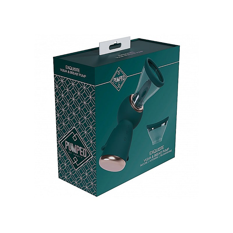 Shots Pumped Exquisite Automatic Silicone Vulva & Breast Pump - Breast and Nipple Toys
