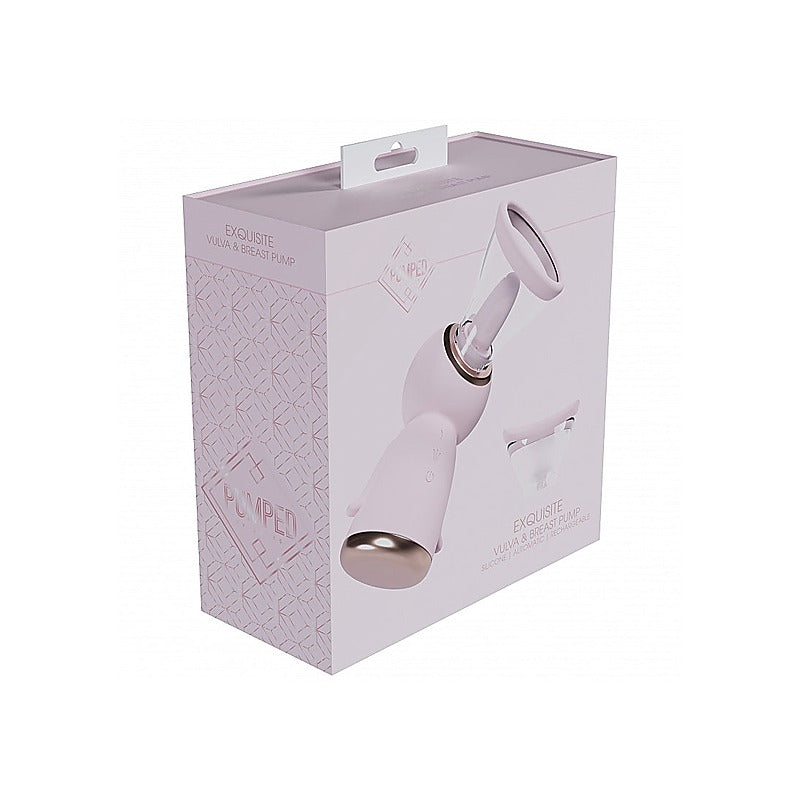 Shots Pumped Exquisite Automatic Silicone Vulva & Breast Pump - Breast and Nipple Toys