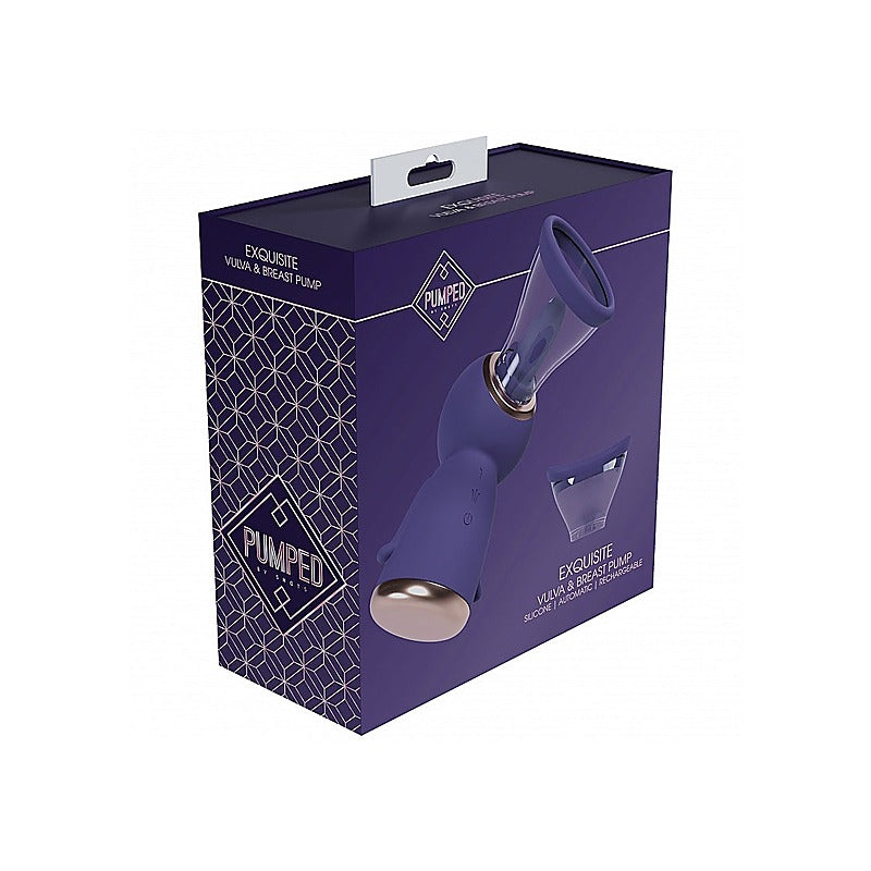 Shots Pumped Exquisite Automatic Silicone Vulva & Breast Pump - Breast and Nipple Toys