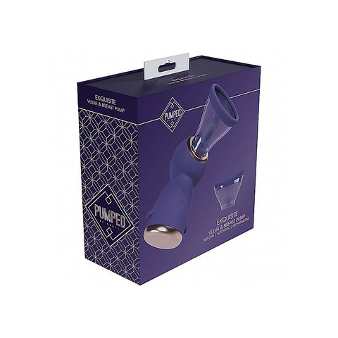 Shots Pumped Exquisite Automatic Silicone Vulva & Breast Pump - Breast and Nipple Toys