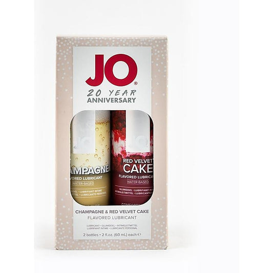20th Anniversary Gift Set by System Jo - Lubricants and Lotions