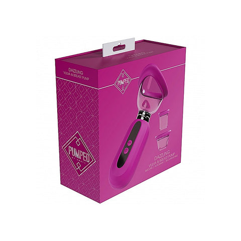 Pumped Dazzling Vulva, Clitoral, Nipple & Breast Pump - Breast and Nipple Toys
