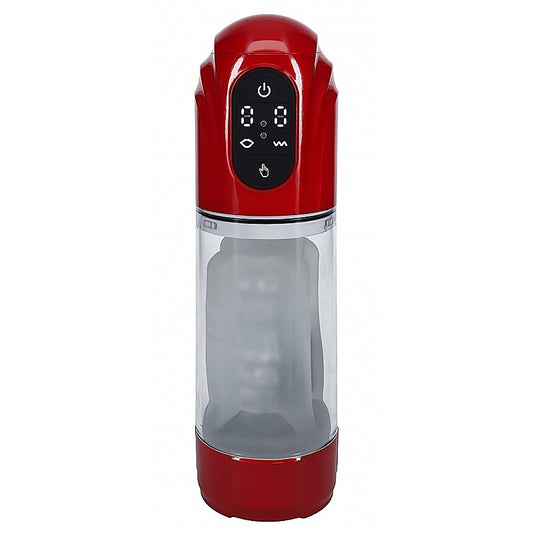 PUMPED TechnoThrust Automatic Masturbator Pump by Shots Toys - Masturbators and Strokers