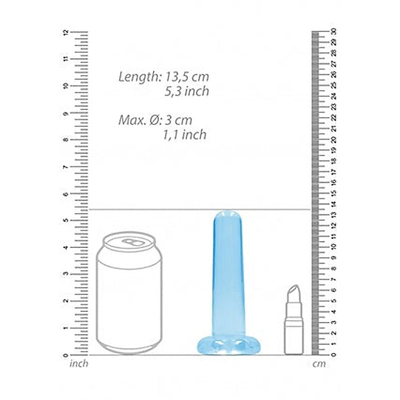 13.5 cm Non Realistic Dildo With Suction Cup by Shots Toys - Non-Realistic Dildos