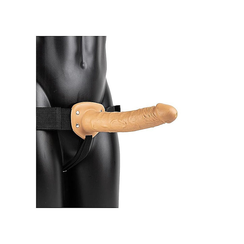 Vibrating Hollow Strapon by Shots Toys - Strap On Sextoys
