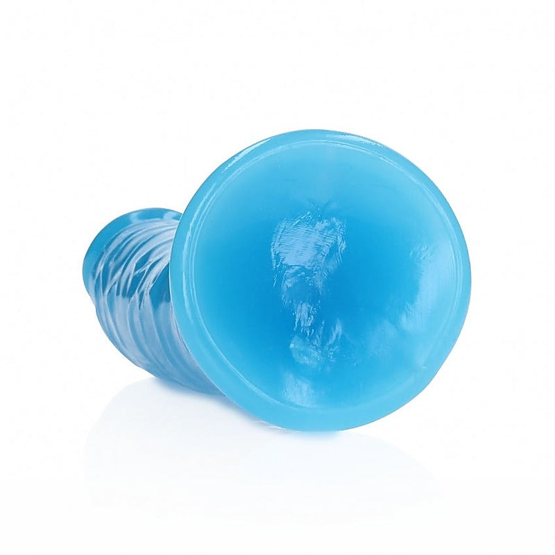 7 Inch Slim Glow in the Dark Neon Dildo by Shots Toys - Realistic Dildos