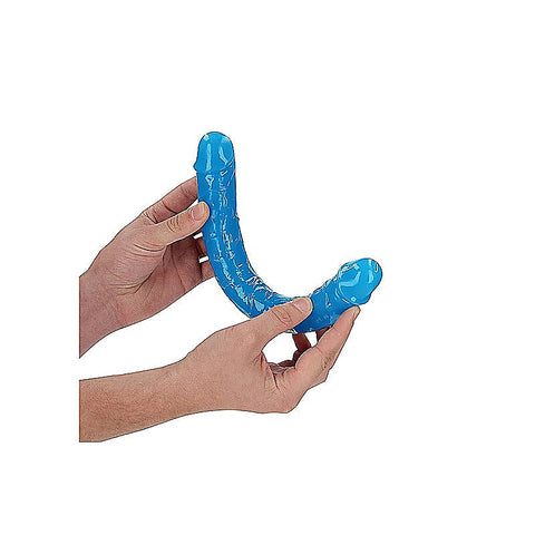 12 Inch Glow in the Dark Neon Double Dong by Shots Toys - Double Ender
