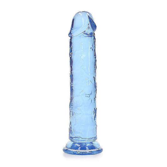 Straight 7 Inch Crystal Clear Dildo by Shots Toys - Realistic Dildos